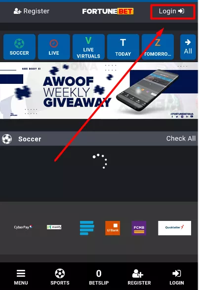 Fortune bet withdrawal way